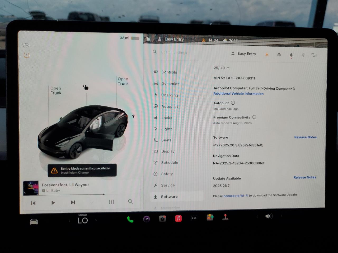 2023 Tesla Model 3 VIN: 5YJ3E1EB0PF609311 Lot: 67982485