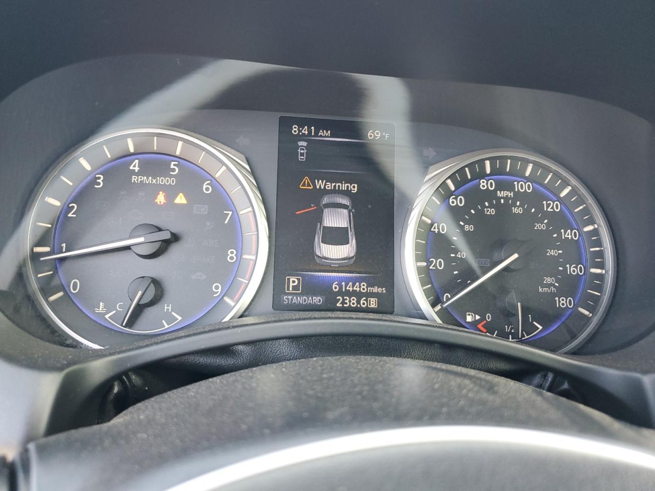 2019 Infiniti Q60 Red Sport 400 VIN: JN1FV7EKXKM360406 Lot: 69429505