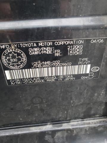2007 LEXUS ES 350  