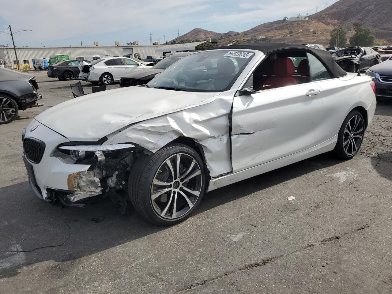 2020 BMW 230I white null gasoline WBA2M7C0XL7E96342 photo #1