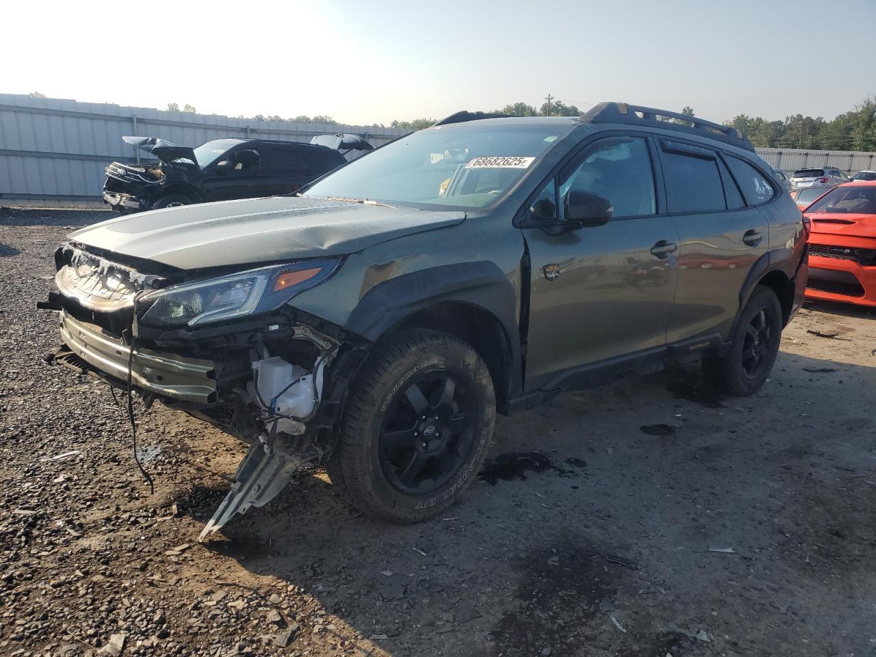 2022 Subaru Outback Wilderness green null gas 4S4BTGUD2N3281497 photo #1