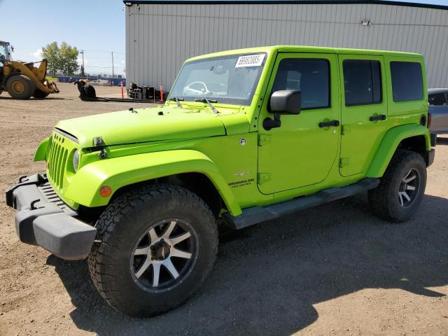 2013 JEEP WRANGLER UNLIMITED SAHARA   for sale at Copart AB - CALGARY