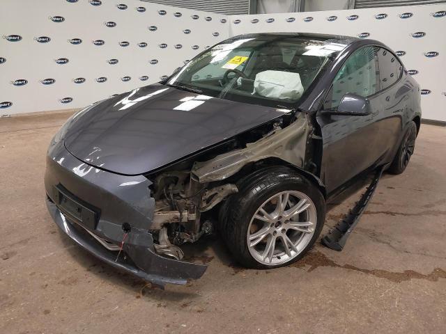 2022 TESLA MODEL Y LONG RANGE AWD 5DR AUTO for sale at Copart NEWBURY