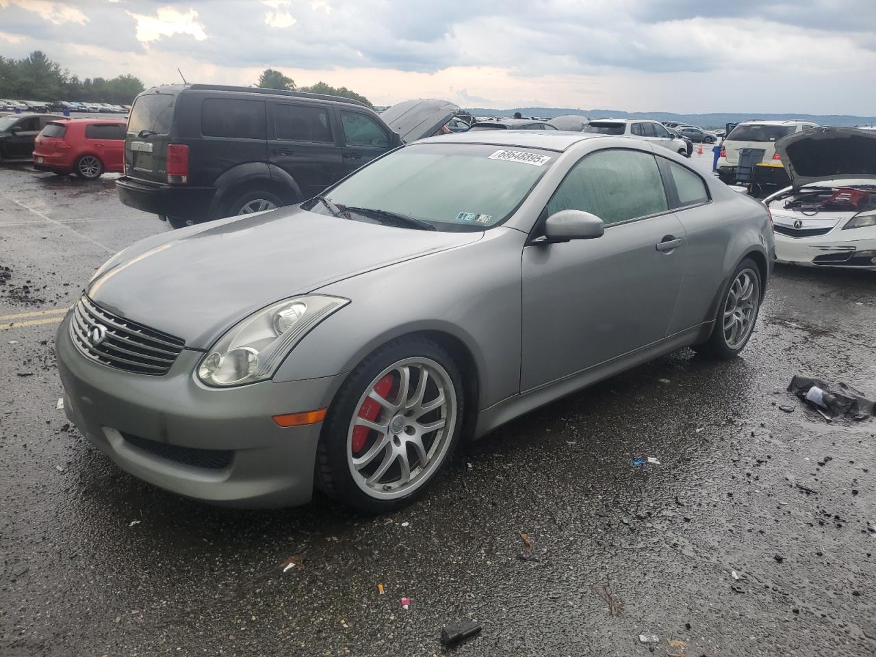 2006 Infiniti G35 silver null gas JNKCV54E96M705588 photo #1