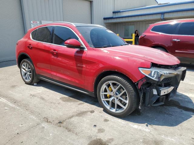  ALFA ROMEO STELVIO 2018 Red