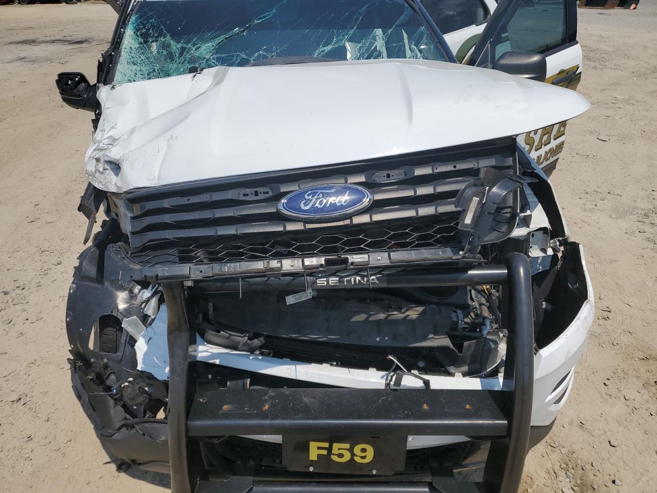 1FM5K8AR5HGA17385 2017 Ford Explorer Police Interceptor