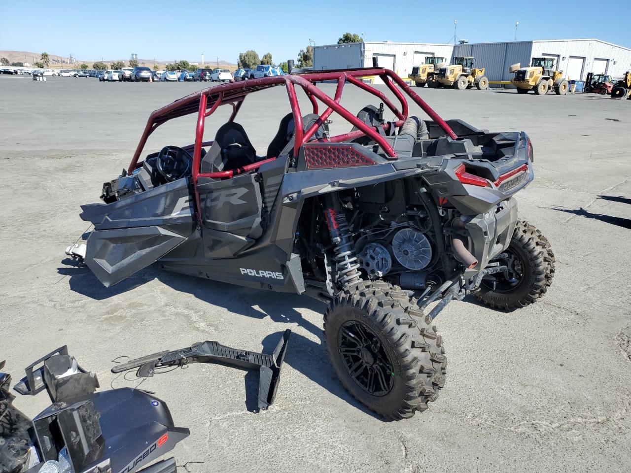 2021 Polaris Rzr Turbo S 4 two_colors null gas 3NSP4L920MG621540 photo #3