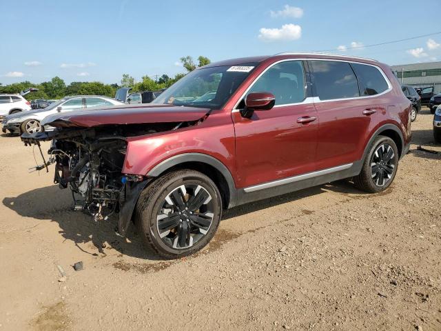  KIA TELLURIDE 2024 Бургунди