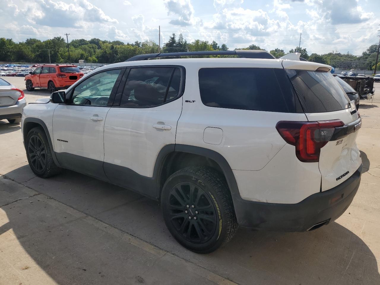 2023 GMC Acadia Slt white null gas 1GKKNULS7PZ153094 photo #3