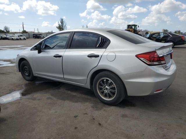 Sedans HONDA CIVIC 2013 Srebrny