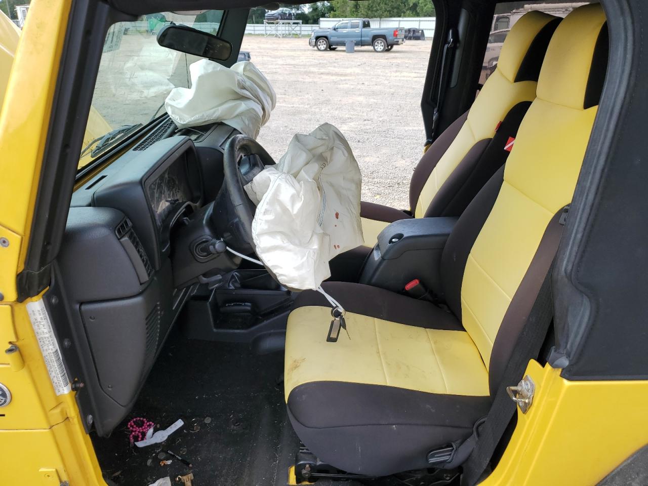 2006 Jeep Wrangler / Tj Sport VIN: 1J4FA49S16P732554 Lot: 70663185