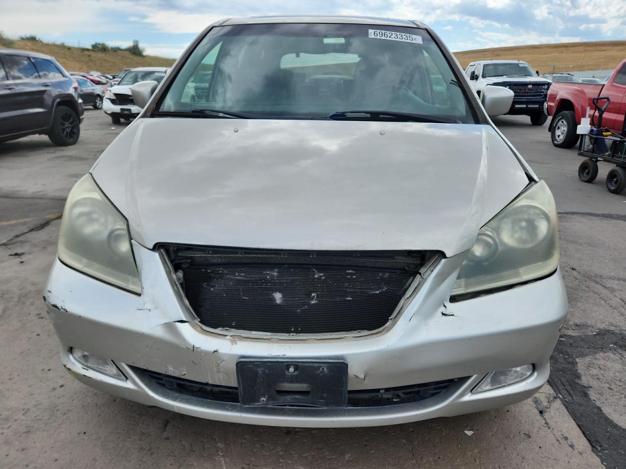 2006 Honda Odyssey Touring VIN: 5FNRL38836B020585 Lot: 69623335