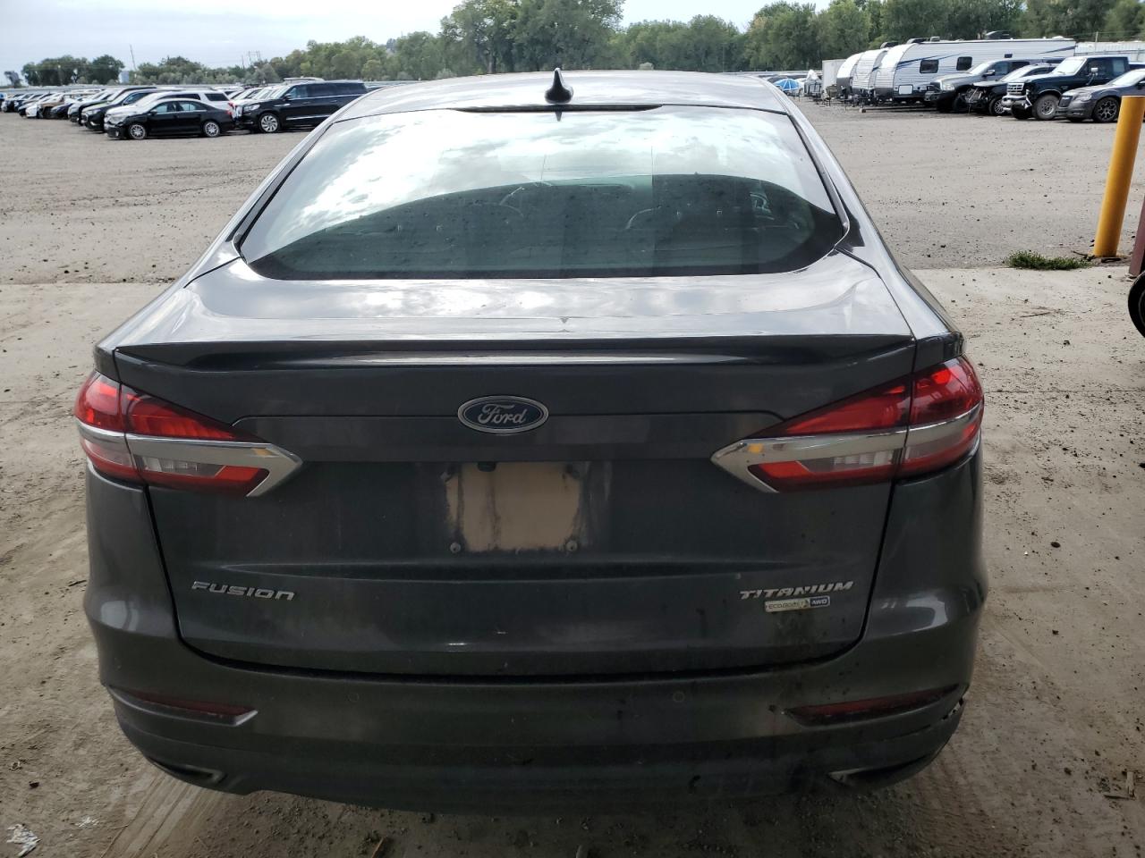 2019 Ford Fusion Titanium VIN: 3FA6P0D90KR184718 Lot: 70074255