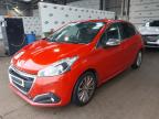 2016 PEUGEOT 208 ALLURE for sale at Copart EAST KILBRIDE