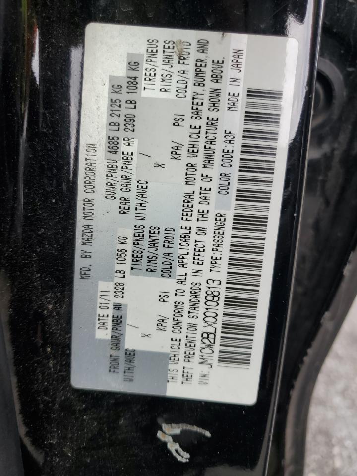 2012 Mazda 5 VIN: JM1CW2BLXC0109813 Lot: 70447335