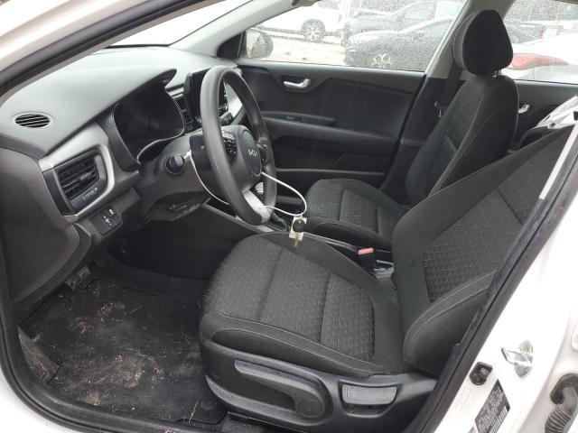 KIA RIO 2022 Белы