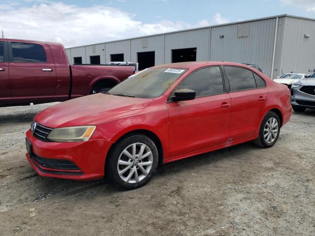  VOLKSWAGEN JETTA 2015 Red