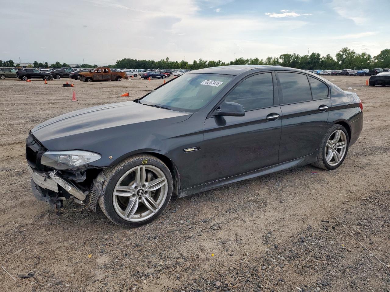 2013 BMW 535 I grey null gas WBAFR7C5XDC825156 photo #1