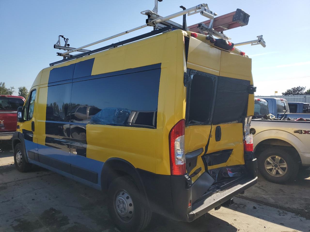 2021 Ram Promaster 2500 2500 High yellow null flexible 3C6LRVDG0ME555493 photo #3