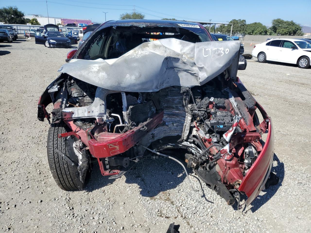 2017 Ford Edge Sel VIN: 2FMPK3J87HBC65230 Lot: 70498355