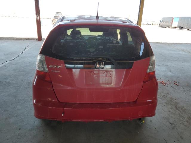  HONDA FIT 2012 Czerwony