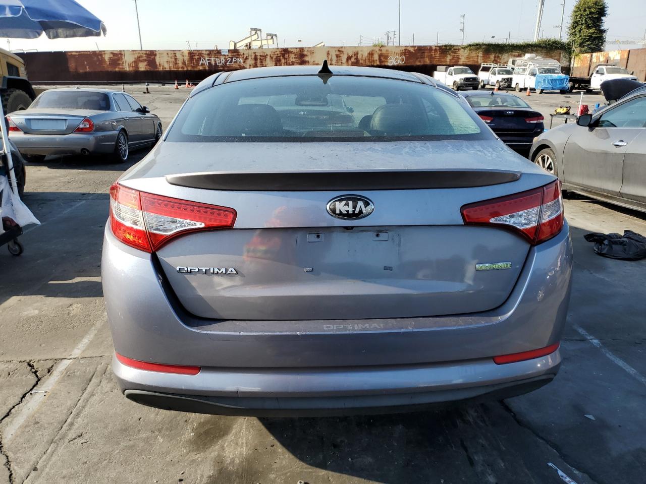 2012 Kia Optima Hybrid VIN: KNAGM4AD6C5021287 Lot: 68537555