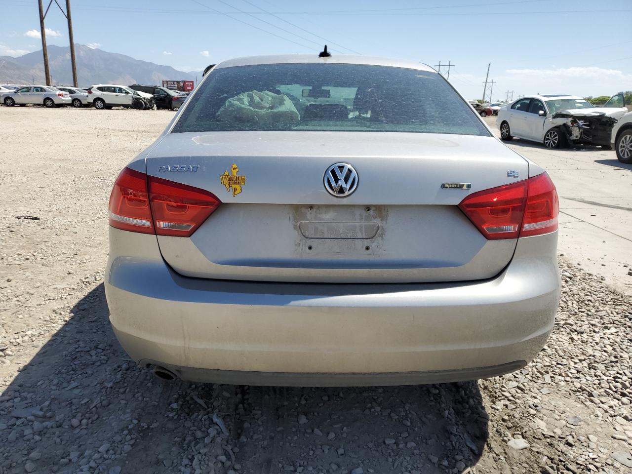 2012 Volkswagen Passat Se VIN: 1VWBP7A34CC025442 Lot: 66946055