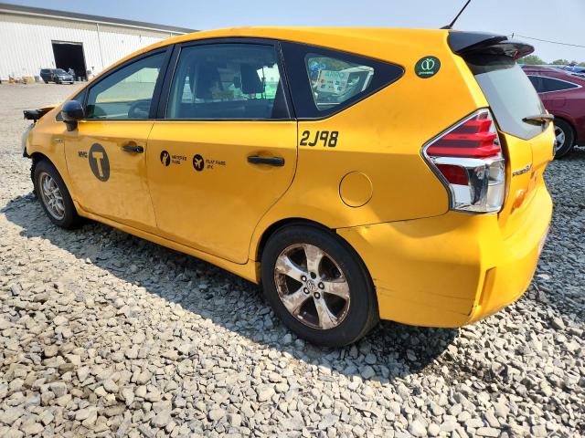 Кроссоверы TOYOTA PRIUS 2016 Желтый