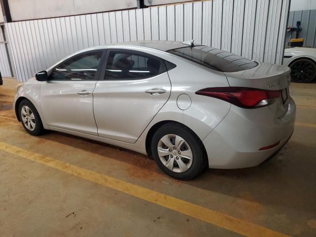  HYUNDAI ELANTRA 2016 Серебристый