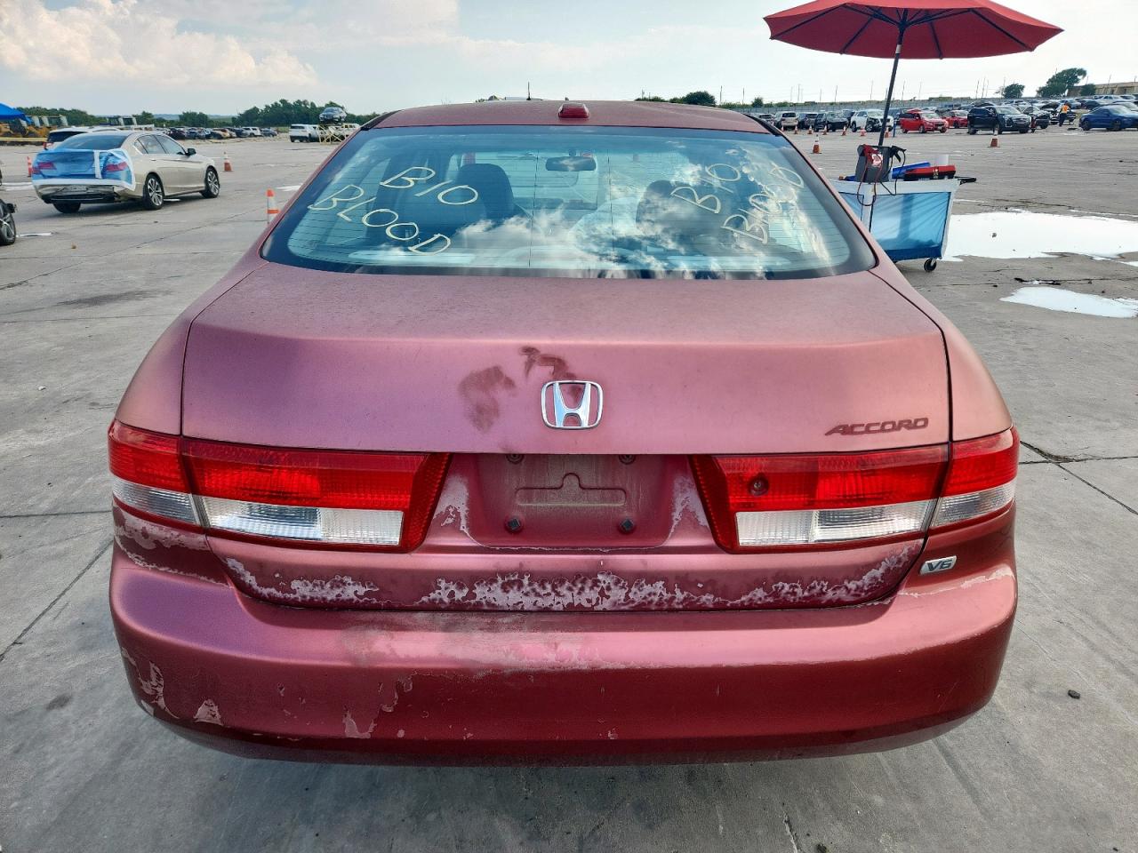 2004 Honda Accord Ex VIN: 1HGCM665X4A032849 Lot: 70009135