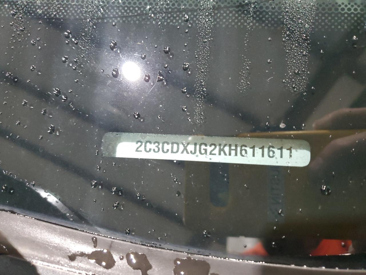 2019 Dodge Charger Sxt VIN: 2C3CDXJG2KH611611 Lot: 70120455