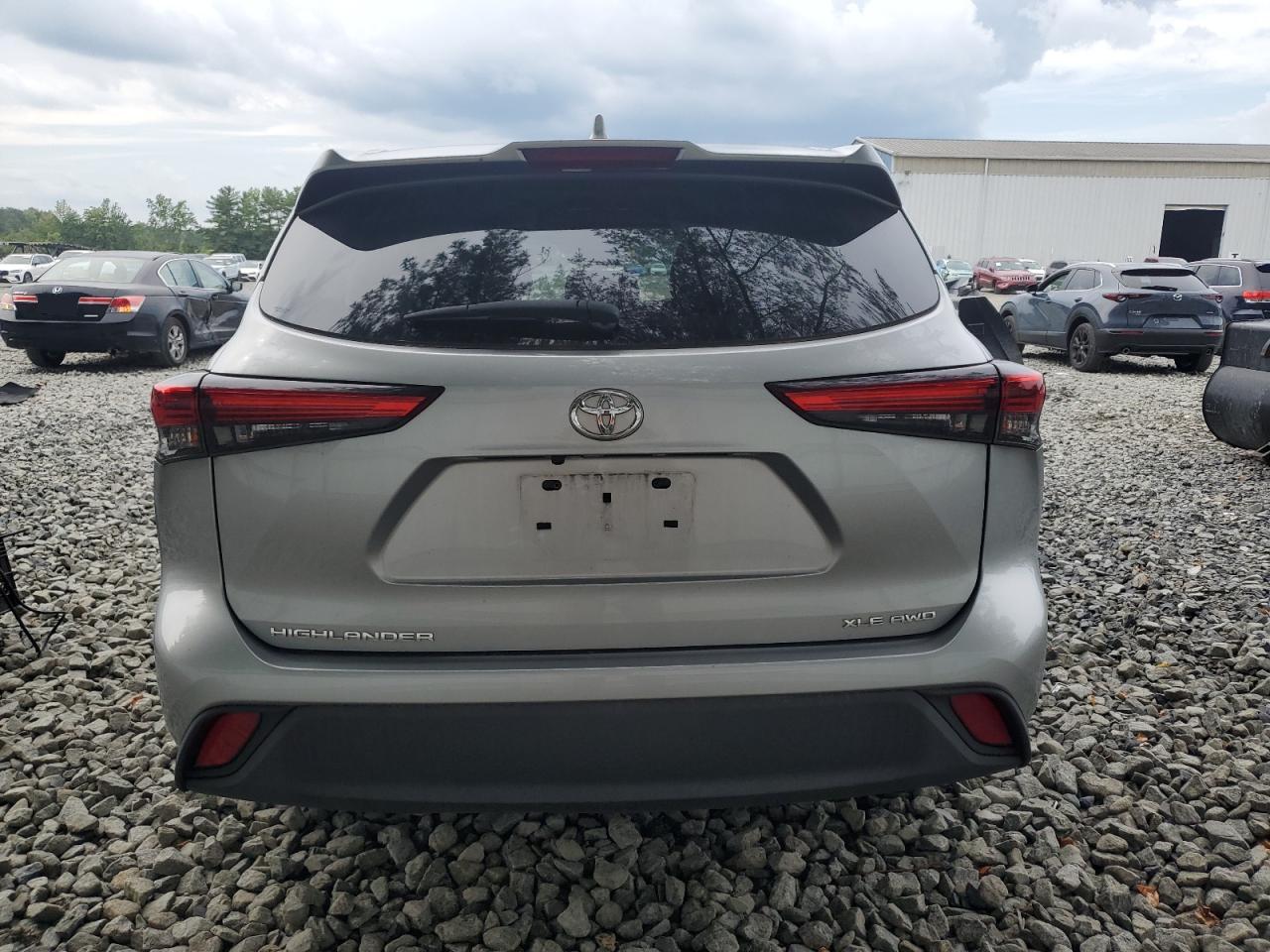 2021 Toyota Highlander Xle VIN: 5TDGZRBH1MS543596 Lot: 69001875