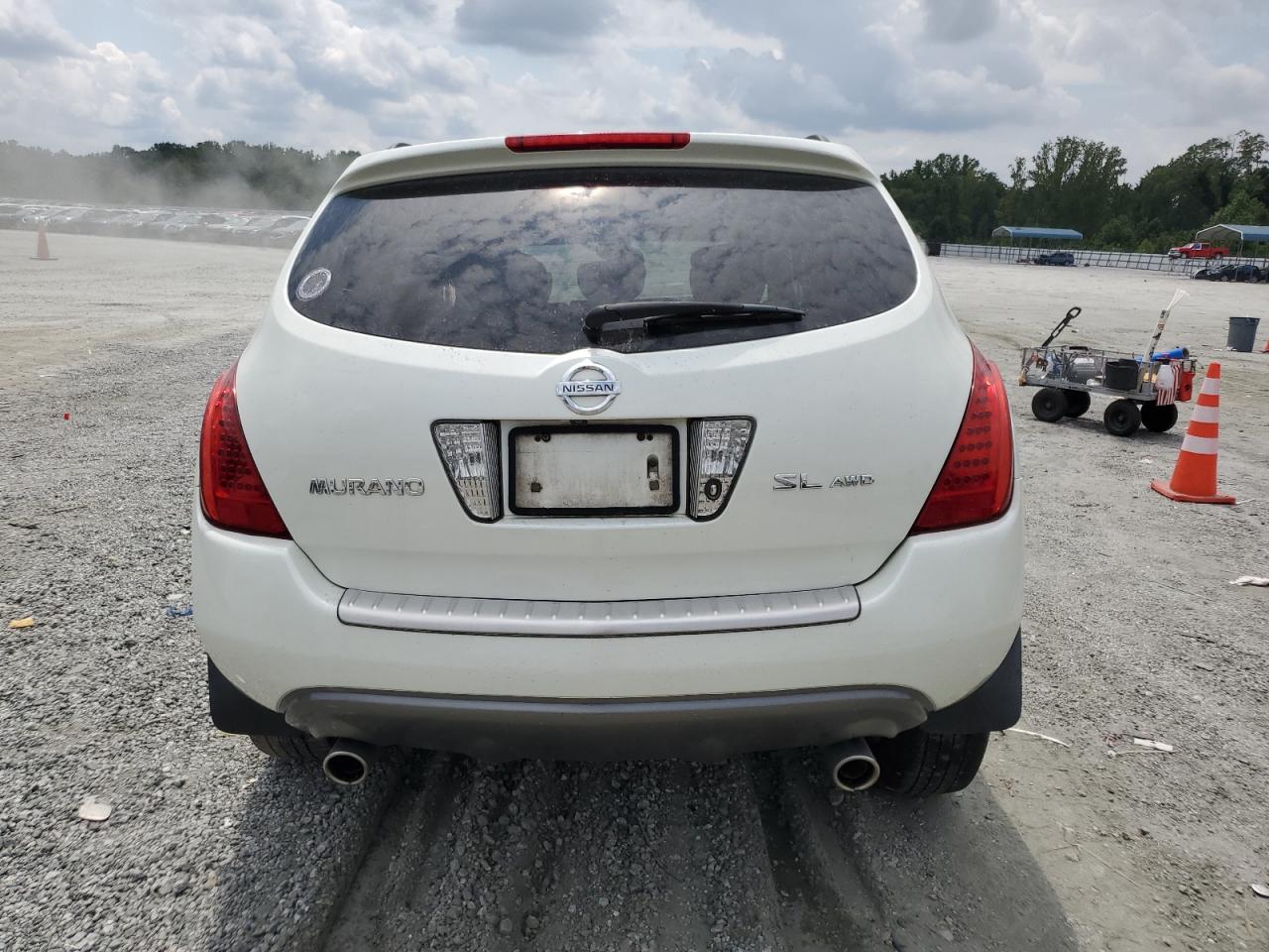 2006 Nissan Murano Sl VIN: JN8AZ08W56W512284 Lot: 69866555
