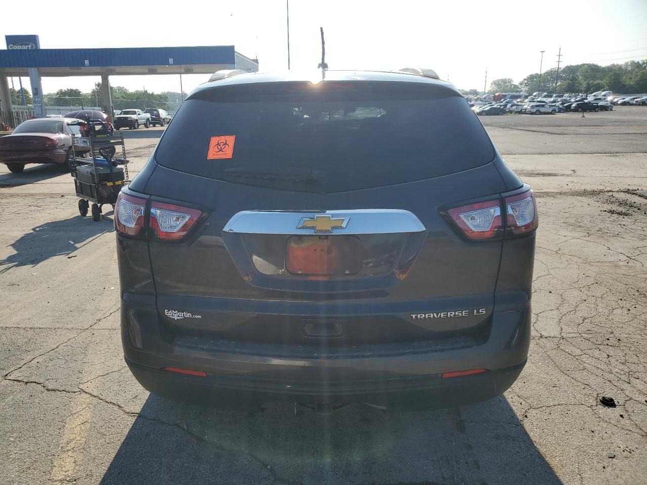 2015 Chevrolet Traverse Ls VIN: 1GNKRFKD3FJ265197 Lot: 68460975