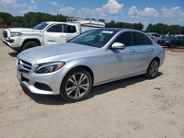  MERCEDES-BENZ C-CLASS 2018 Серебристый