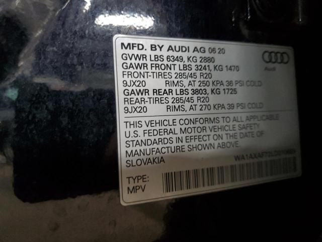 2020 AUDI Q7 PREMIUM  