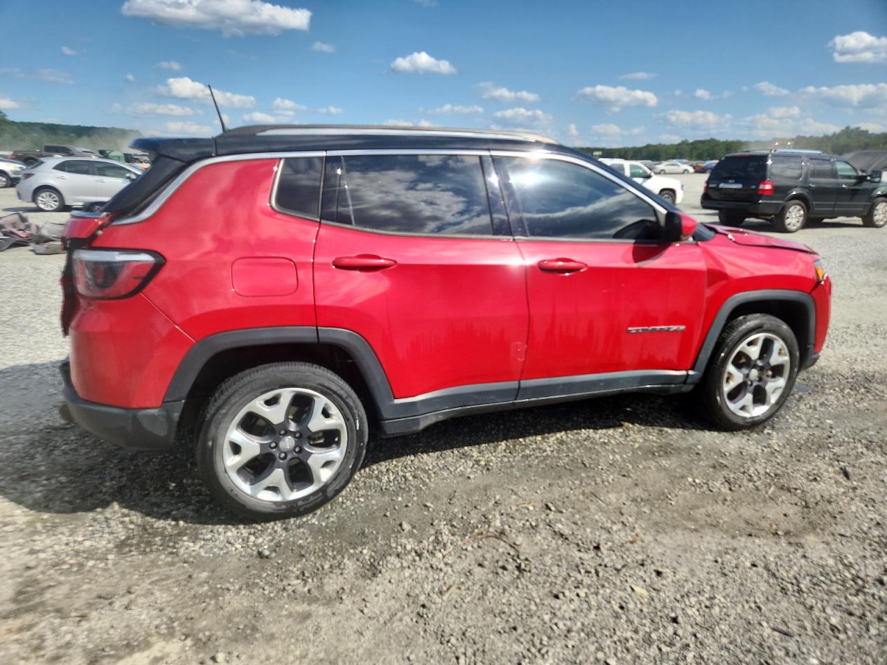 2018 Jeep Compass Limited red null gas 3C4NJDCB6JT316501 photo #4