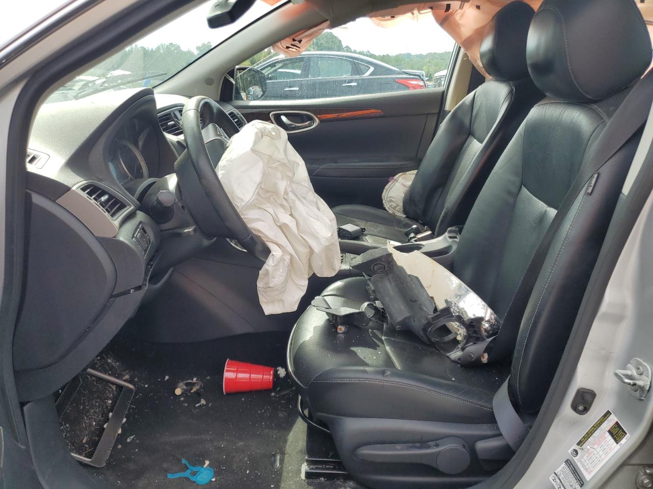 2015 Nissan Sentra S VIN: 3N1AB7AP3FY224075 Lot: 69080555