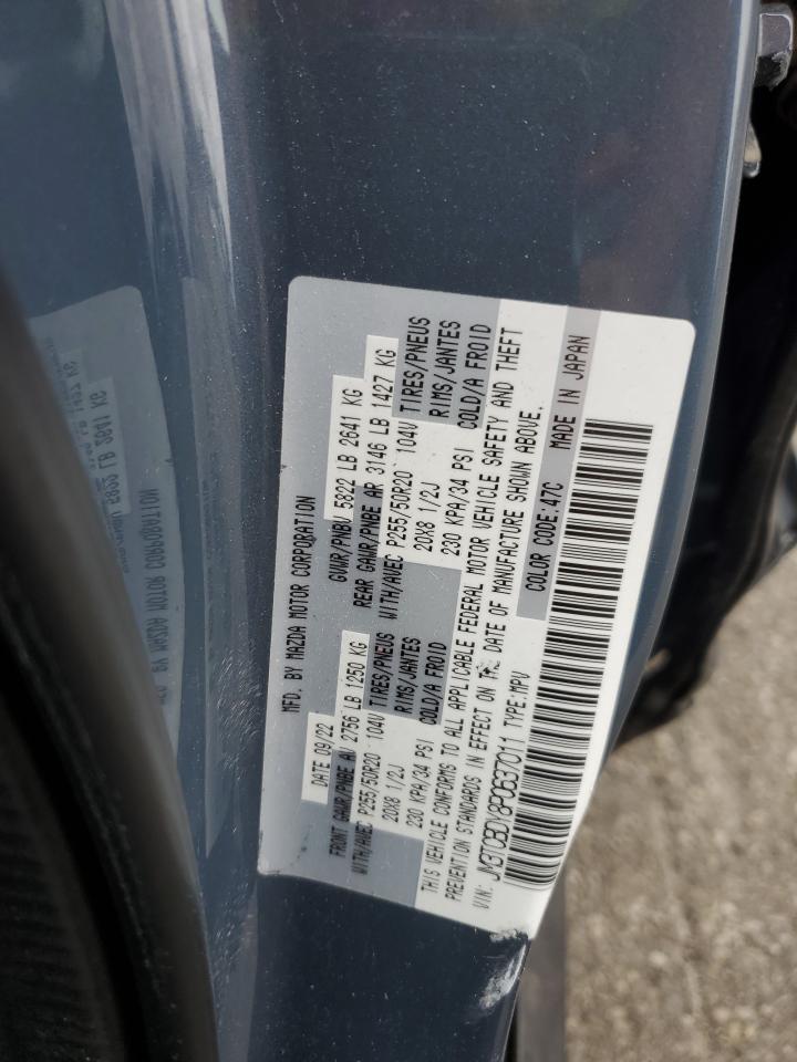 2023 Mazda Cx-9 Grand Touring VIN: JM3TCBDY8P0637011 Lot: 69686115