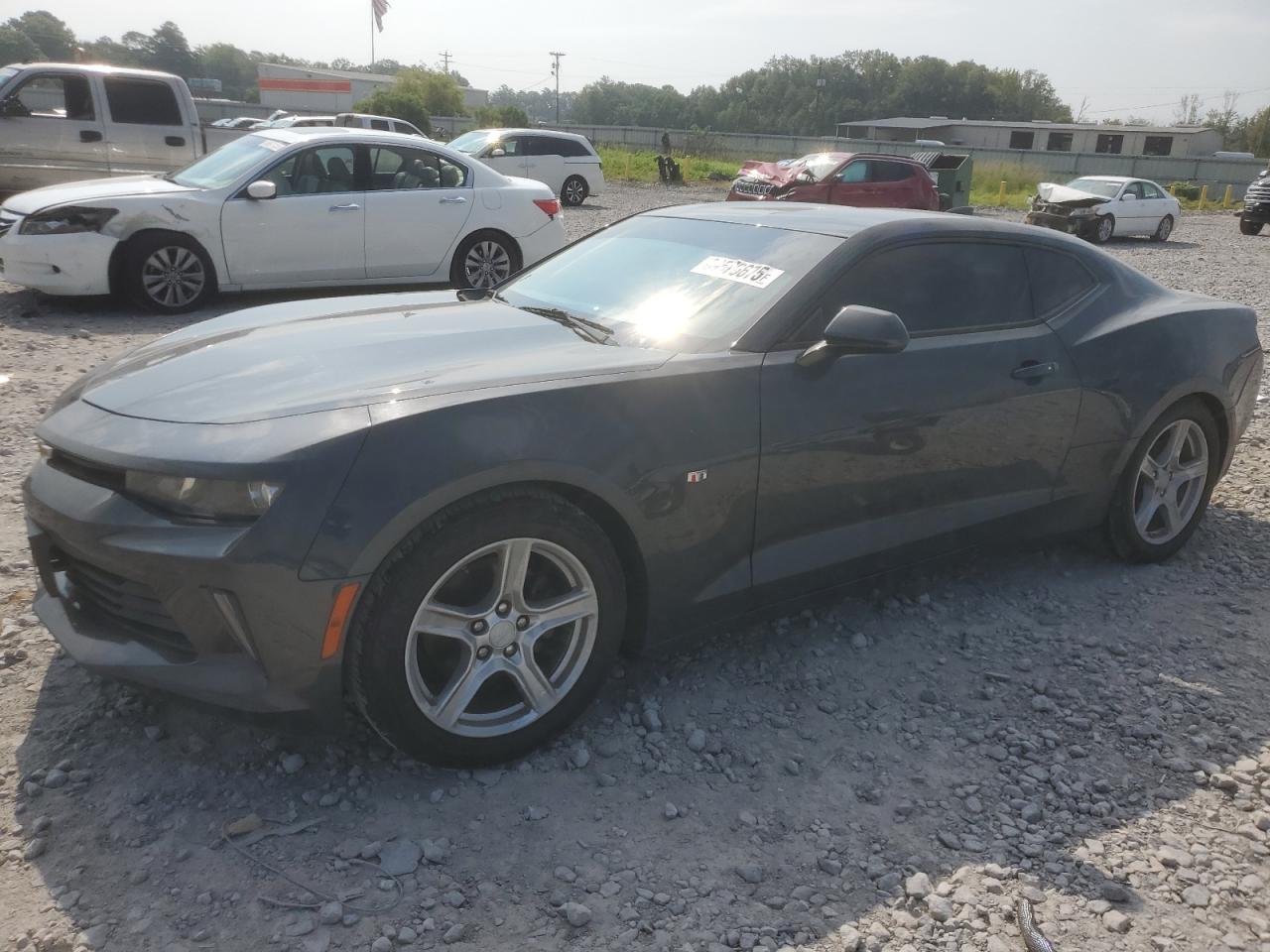 2016 Chevrolet Camaro Lt grey coupe gas 1G1FB1RS3G0193990 photo #1