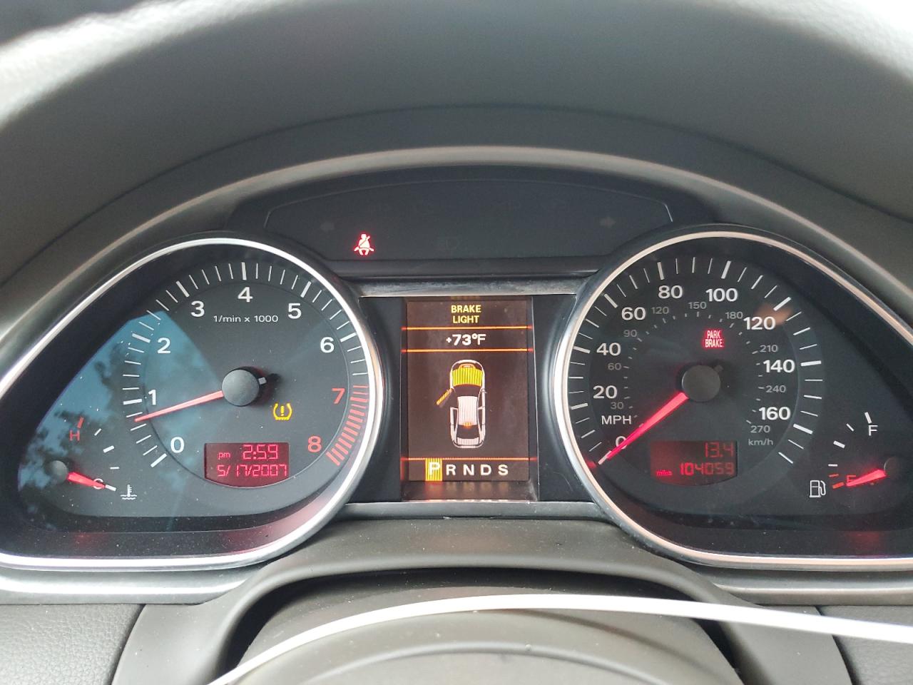 2007 Audi Q7 3.6 Quattro Premium VIN: WA1BY74LX7D040176 Lot: 68776265