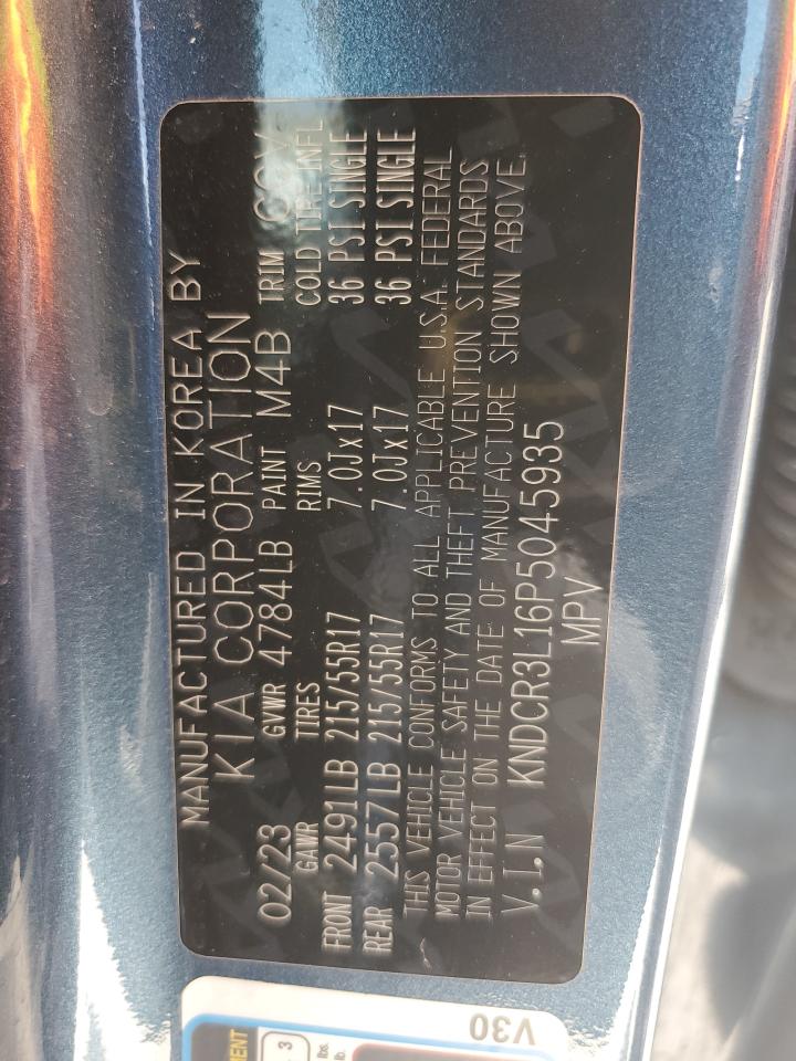 KNDCR3L16P5045935 2023 Kia Niro Wind