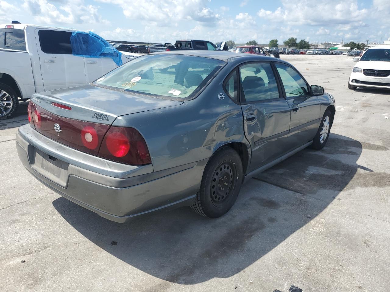 2004 Chevrolet Impala charcoal sedan gas 2G1WF52E849171761 photo #4