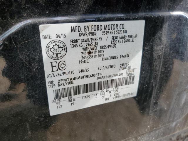 2015 FORD EDGE TITANIUM  