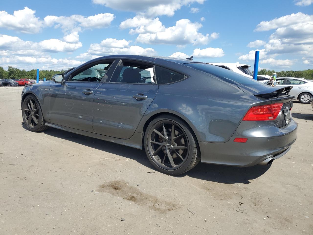 2014 Audi A7 Premium Plus grey null gas WAU3GCFC2EN076824 photo #3