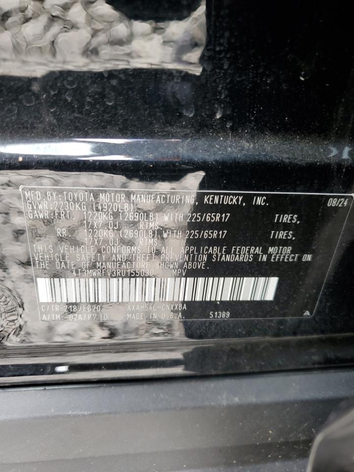 2021 Toyota Rav4 Le VIN: 4T3MWRFV3RU155030 Lot: 69357685