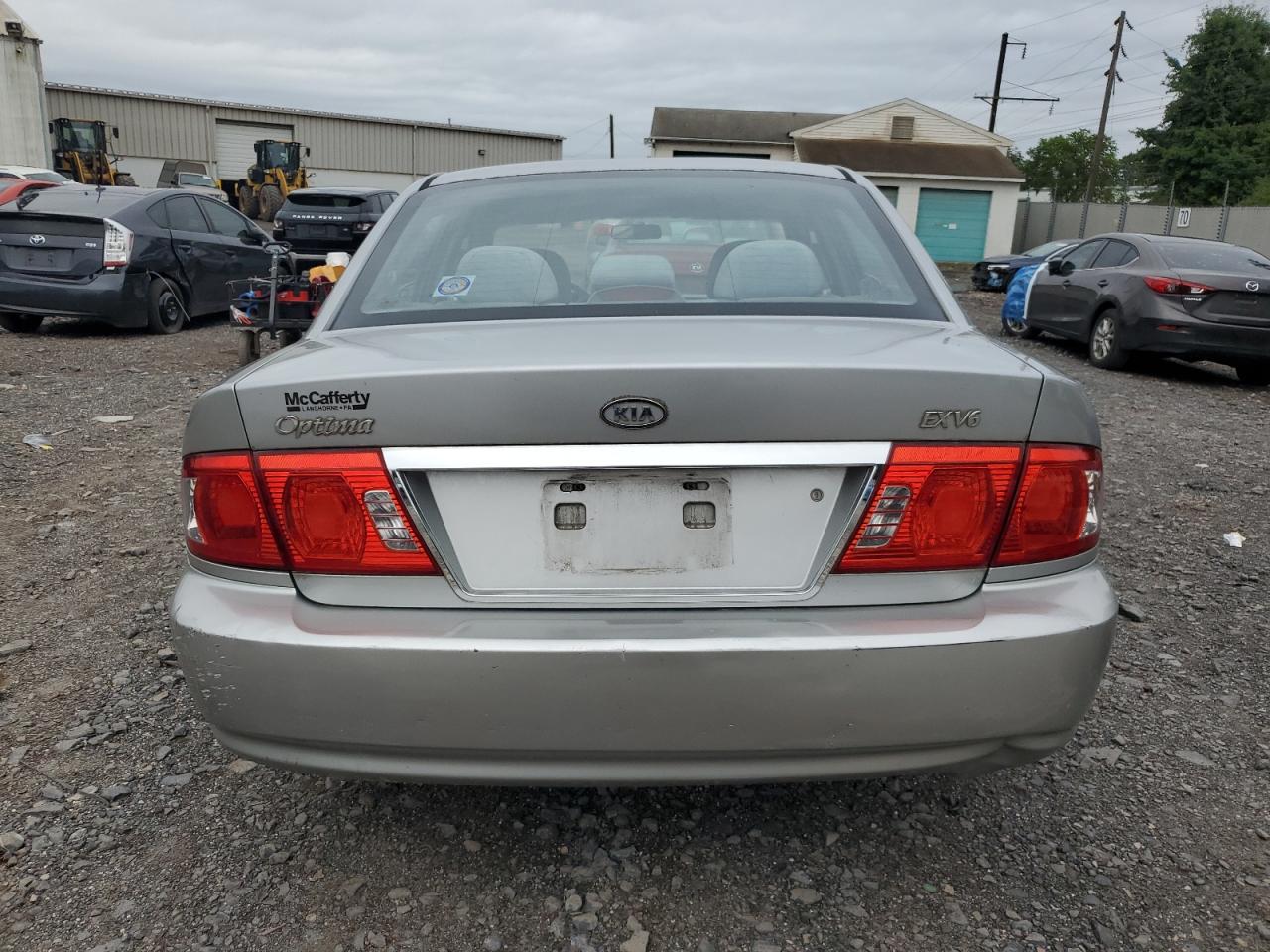 2006 Kia Optima Lx VIN: KNAGD128065443852 Lot: 68835355