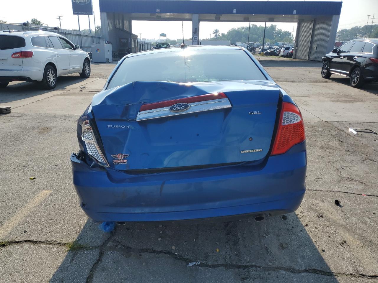 2011 Ford Fusion Sel VIN: 3FAHP0JG1BR262290 Lot: 66097725