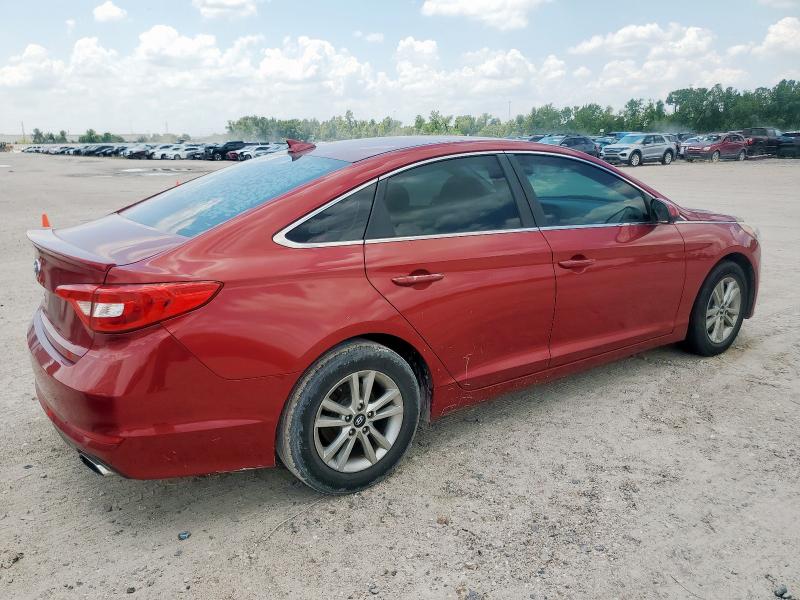  HYUNDAI SONATA 2015 Red