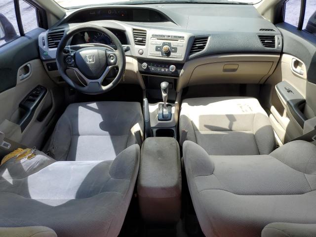 Sedans HONDA CIVIC 2012 Burgundy